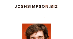 Desktop Screenshot of joshsimpson.biz